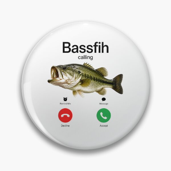 Item preview, Bassfih Calling Phone designed and sold by a-turner-paint.