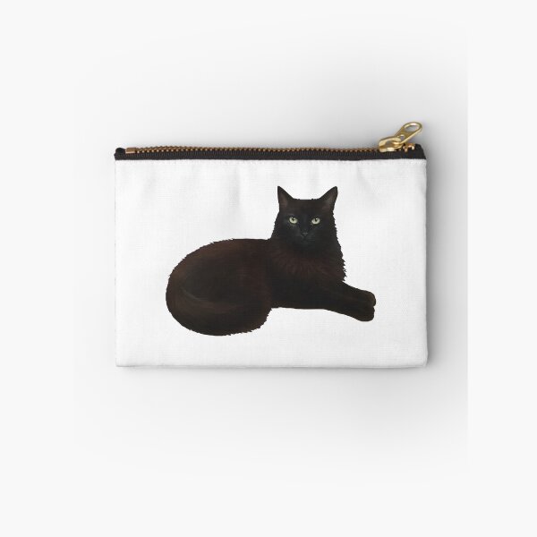 Item preview, Black Cat Portrait Art designed and sold by OlyvieArt.
