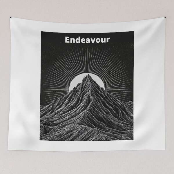 Item preview, Endeavour Mountain Peak Adventure Graphic designed and sold by TrendyGalaxy.