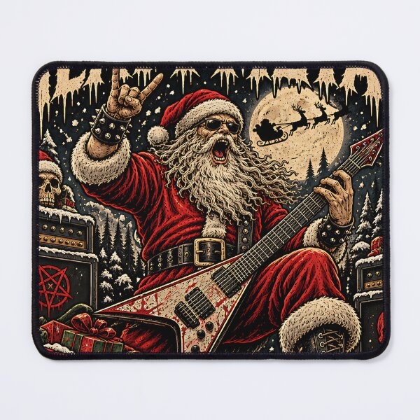 Item preview, Metal Show on Christmas Day designed and sold by SpectacledBoi.