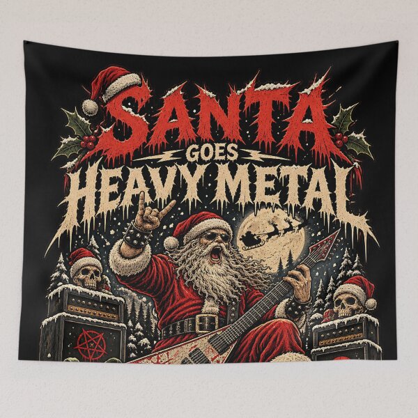 Item preview, Metal Show on Christmas Day designed and sold by SpectacledBoi.