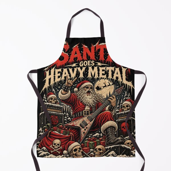 Item preview, Metal Show on Christmas Day designed and sold by SpectacledBoi.