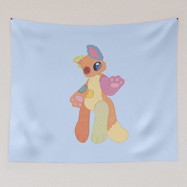 Item preview, Multi-colored cat plush designed and sold by Star*Catcher.