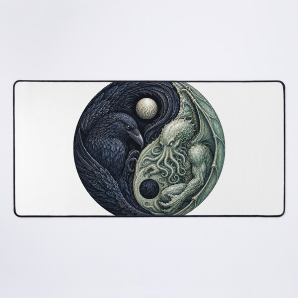 Item preview, Raven Cthulhu Yin Yang designed and sold by FyreHorse Designs.
