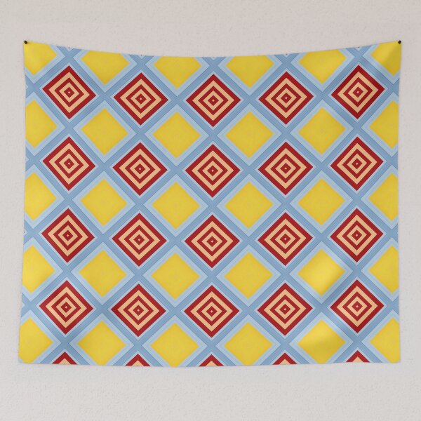 Item preview, Vintage Americana Diamond Quilt Pattern designed and sold by whimsiqueer.