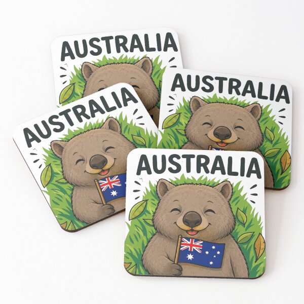 Item preview, Wombats designed and sold by erkinmaddison.
