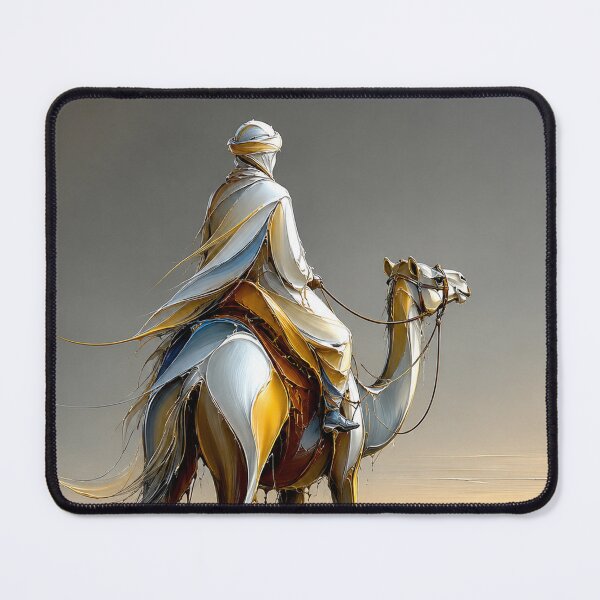 Item preview, Desert Nomad with Camel designed and sold by aurelixagency.