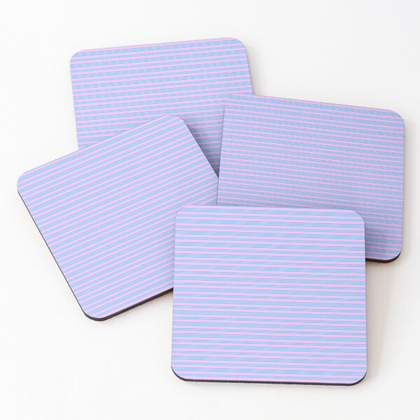 Item preview, Pink Blue Thin Stripe Pattern designed and sold by Zaya_art.