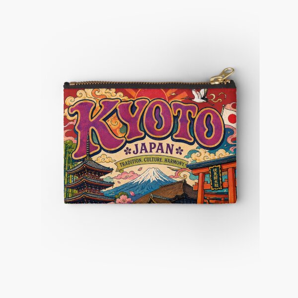 Item preview, Kyoto Japan Discover Timeless Beauty Vintage Travel Poster designed and sold by Skyrocketz.