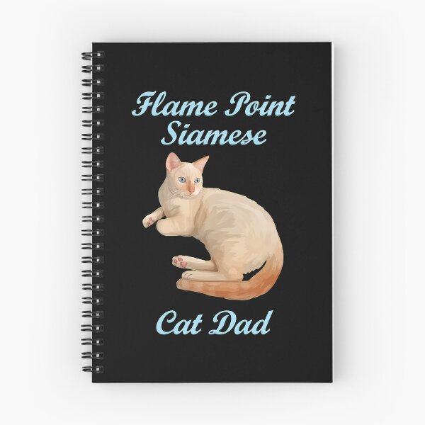 Item preview, Flame Point Siamese Cat Dad Cute Feline Pet Lover designed and sold by OlyvieArt.