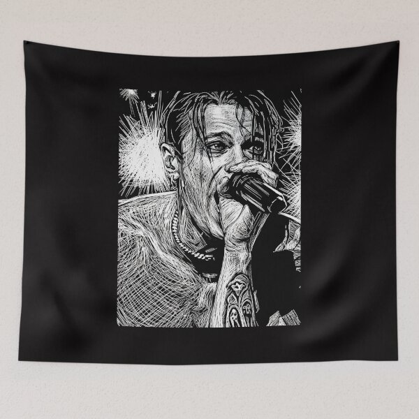 Item preview, Yungblud Scribel Art designed and sold by Zamziri.