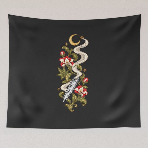 Item preview, Botanical Haze Celestial Floral Crystal Art designed and sold by StoneOak.