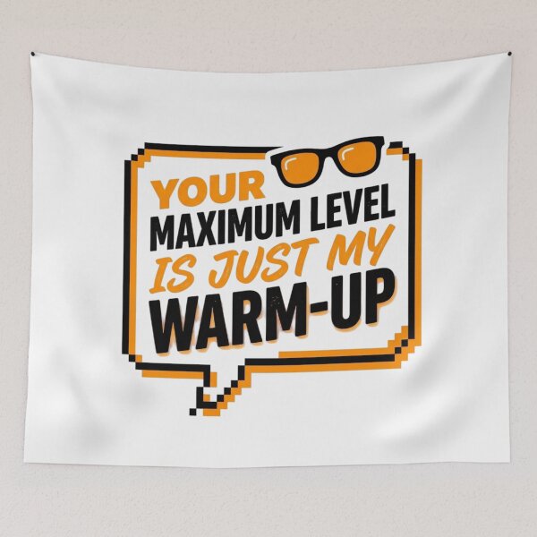 Item preview, My Warm Up Sarcastic Quote Funny Slogan designed and sold by KhAIa Reeve Art Studio.