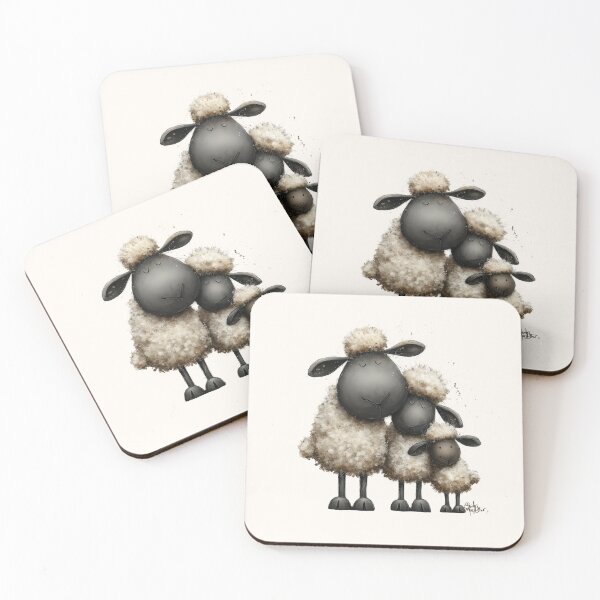Item preview, Gorgeous Valais Sheep ' The Lovely Sheep ’ BY SHiRLeY MacARTHuR designed and sold by Shirley MacArthur Art.