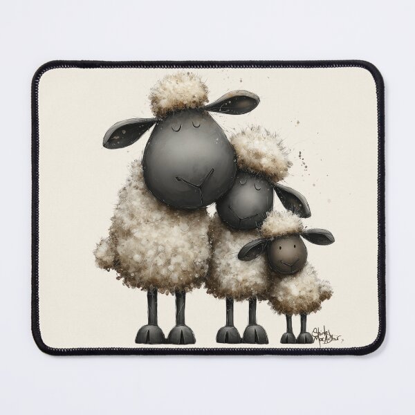 Item preview, Gorgeous Valais Sheep ' The Lovely Sheep ’ BY SHiRLeY MacARTHuR designed and sold by Shirley MacArthur Art.