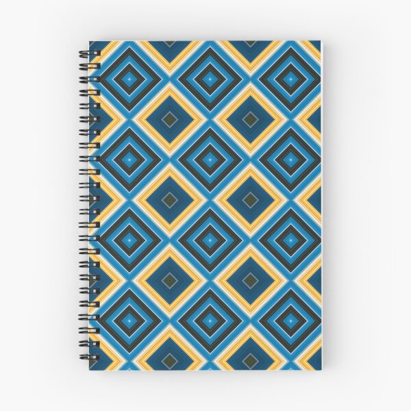 Item preview, Navy Gold Art Deco Diamond Pattern designed and sold by whimsiqueer.