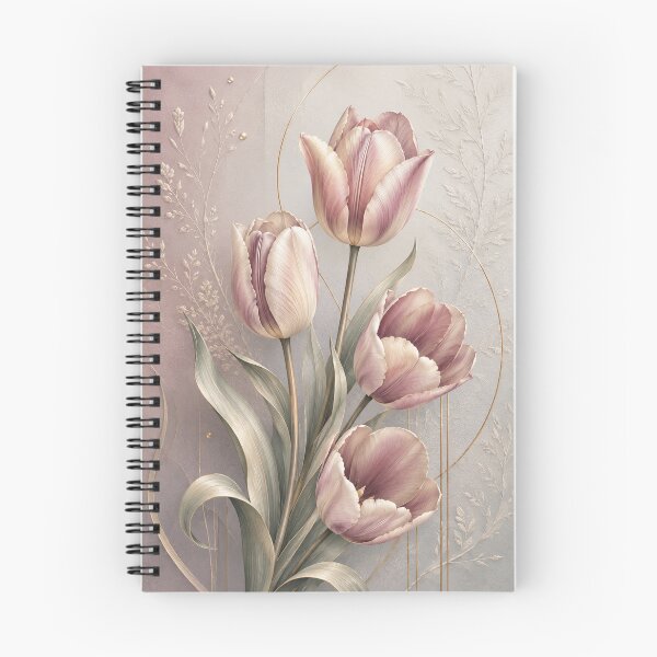 Item preview, Elegant Blush Tulip Bouquet designed and sold by aurelixagency.