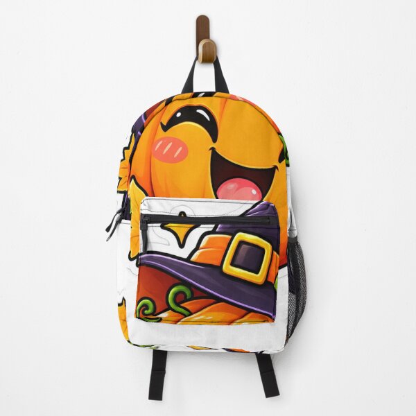 Item preview, Cute Halloween Pumpkin Sticker | Kawaii Pumpkin Witch Hat & Fall Vibes designed and sold by Genzfirevibes.