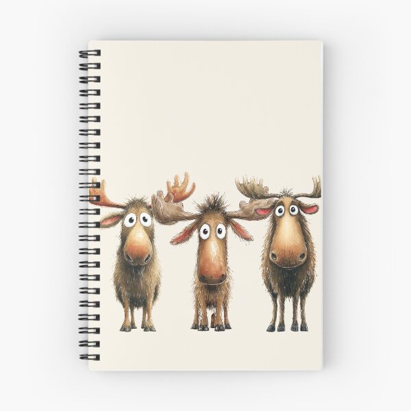 Item preview,  We 3 Moose BY SHiRLeY MacARTHuR designed and sold by Shirley MacArthur Art.