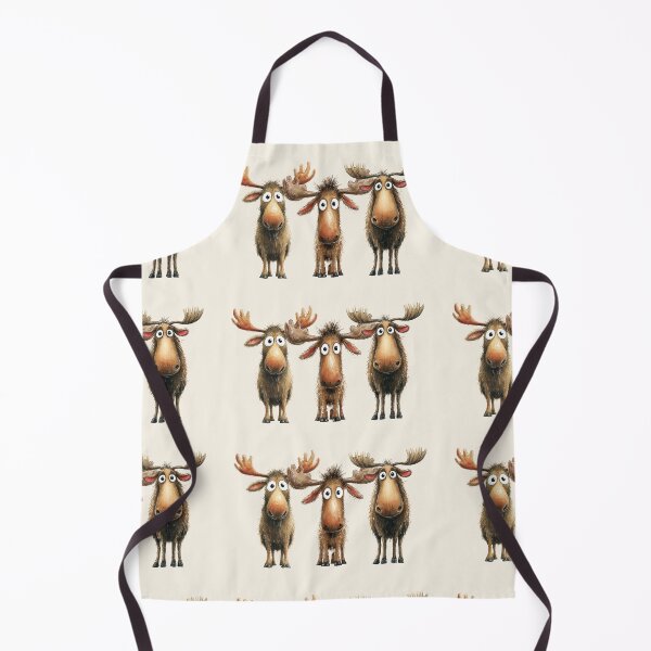Item preview, We 3 Moose BY SHiRLeY MacARTHuR designed and sold by Shirley MacArthur Art.