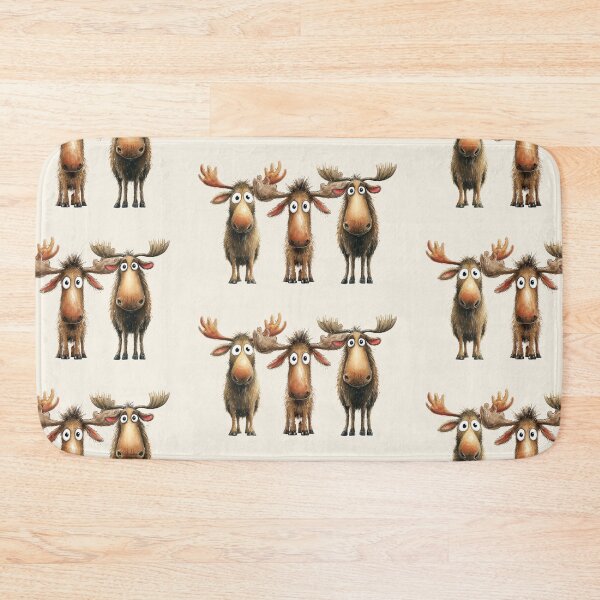 Item preview,  We 3 Moose BY SHiRLeY MacARTHuR designed and sold by Shirley MacArthur Art.