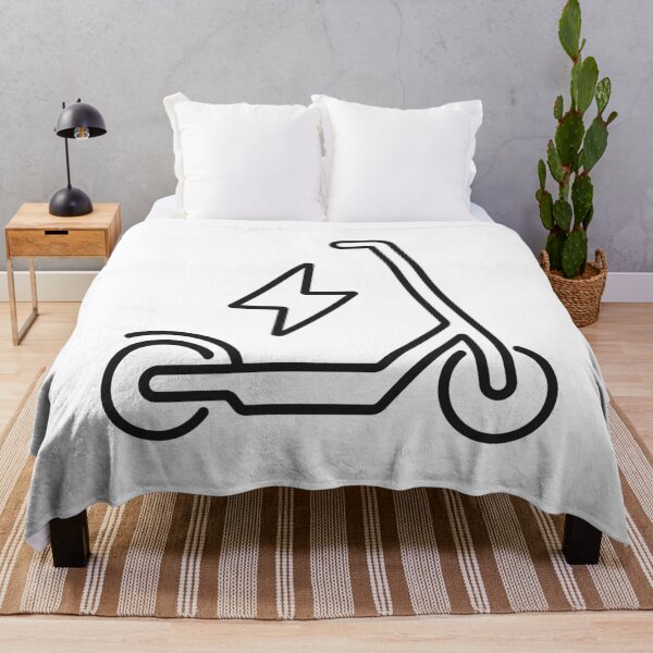 Item preview, Electric Scooter Lightning Icon designed and sold by VectorForge Studio.