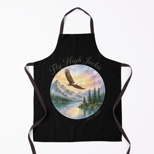 Item preview, Fly High Jackie Bald Eagle Memorial Mountain Nature designed and sold by JamesCrArt.