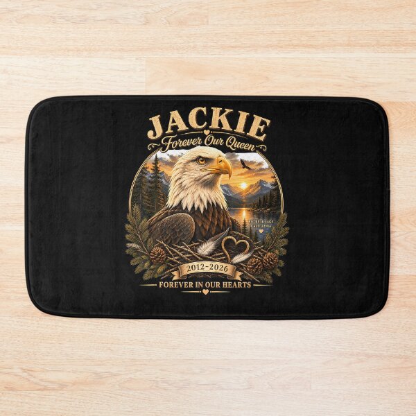 Item preview, JACKIE FOREVER OUR QUEEN 2012-2026 FOREVER IN OUR HEARTS designed and sold by JamesCrArt.