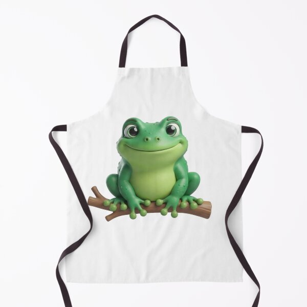 Item preview, Cute Frog on Branch Character Tee designed and sold by TripleVertex-1.