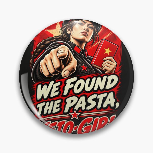 Item preview, We Found the Pasta, Keto-Girl — The Carb Commissar Knows designed and sold by Sanctum Icons.