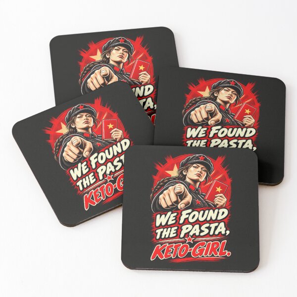 Item preview, We Found the Pasta, Keto-Girl — The Carb Commissar Knows designed and sold by Sanctum Icons.