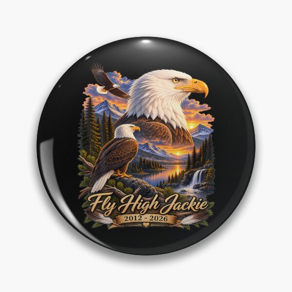 Item preview, Fly High Jackie Jackie And Shadow Bald Eagle designed and sold by JamesCrArt.