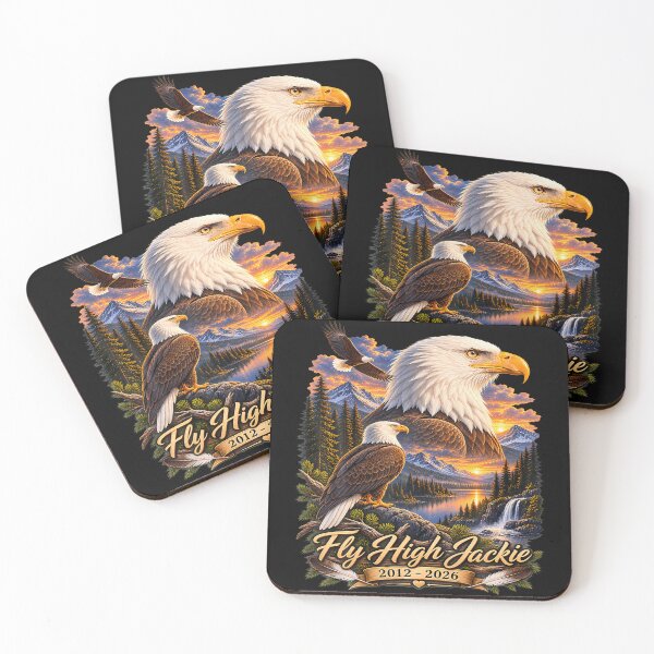 Item preview, Fly High Jackie Jackie And Shadow Bald Eagle designed and sold by JamesCrArt.