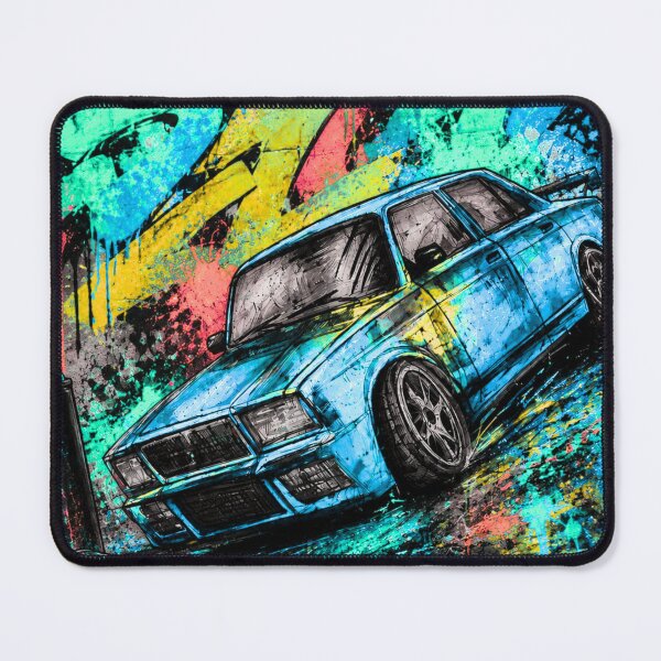 Item preview, Graffiti Street Racing Car – Colorful Automotive Art designed and sold by PetruArtDesigns.