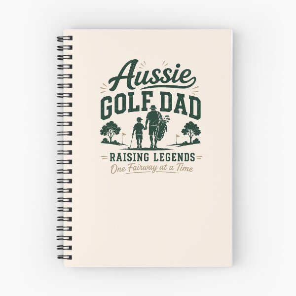 Item preview, Aussie Golf Dad Raising Legends Father Son Golf Gift Australia designed and sold by Yellowriversss.