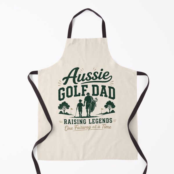 Item preview, Aussie Golf Dad Raising Legends Father Son Golf Gift Australia designed and sold by Yellowriversss.
