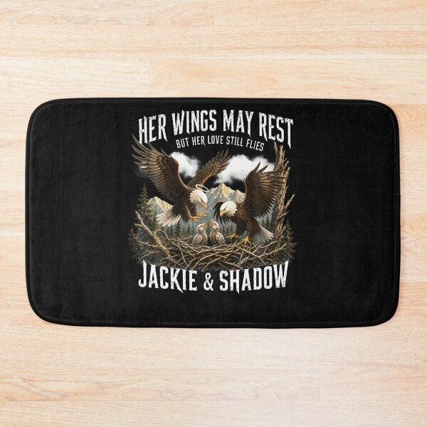 Item preview, Jackie Shadow Bald Eagle Family Memorial Tribute designed and sold by JamesCrArt.