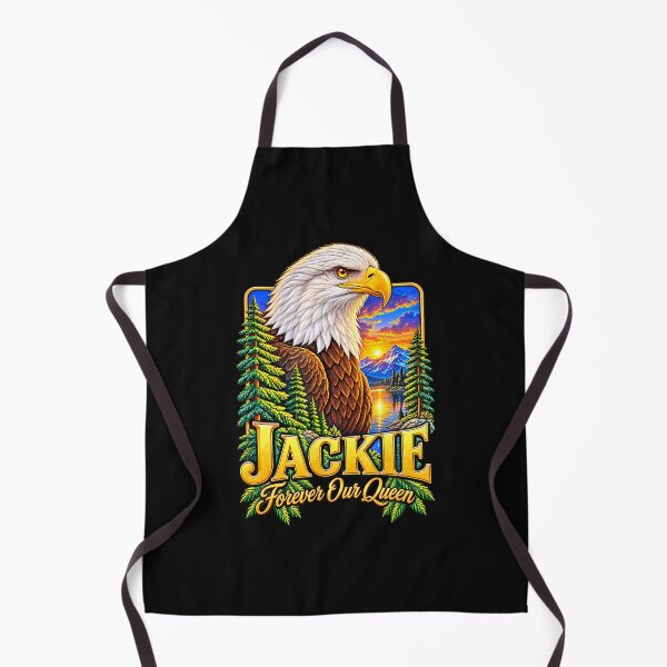 Item preview, Jackie Forever Our Queen Bald Eagle Memorial Tribute designed and sold by JamesCrArt.