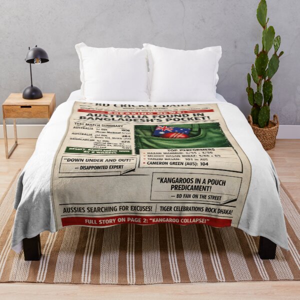 Item preview, Bangladesh vs Australia – Breaking News Cricket Parody designed and sold by WhisperFrame.