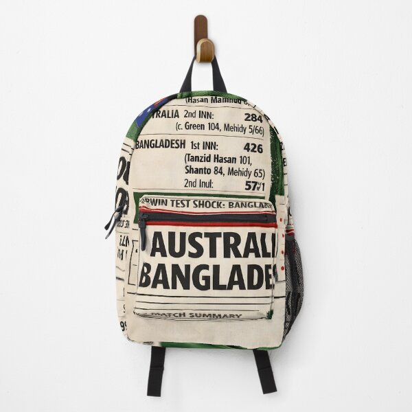 Item preview, Bangladesh vs Australia – Breaking News Cricket Parody designed and sold by WhisperFrame.
