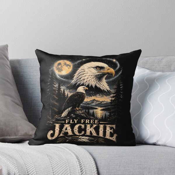 Item preview, Jackie Forever Our Queen Memorial Bald Eagle designed and sold by JamesCrArt.