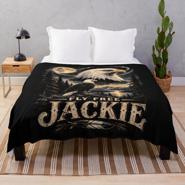 Item preview, Jackie Forever Our Queen Memorial Bald Eagle designed and sold by JamesCrArt.