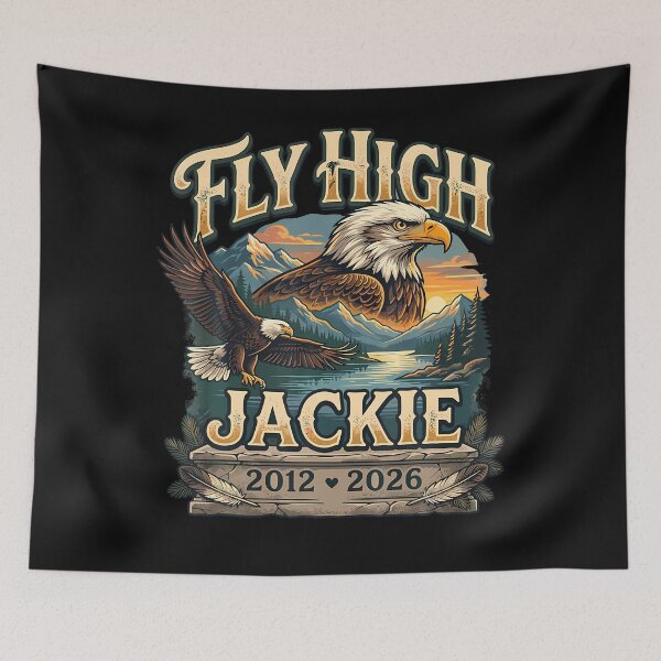 Item preview, Fly High Jackie Jackie And Shadow Bald Eagle designed and sold by JamesCrArt.