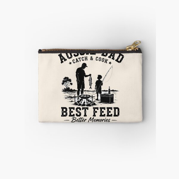 Item preview, Aussie Dad Catch and Cook Best Feed Fishing Dad Gift Australia designed and sold by Yellowriversss.