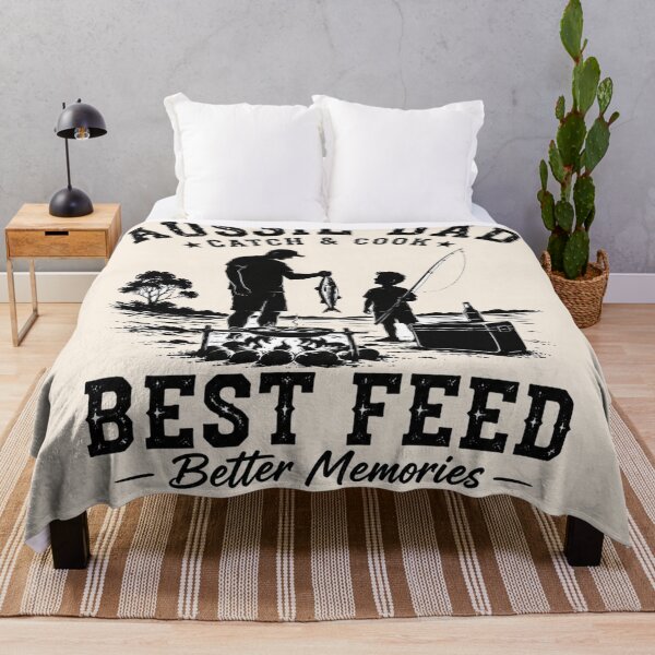 Item preview, Aussie Dad Catch and Cook Best Feed Fishing Dad Gift Australia designed and sold by Yellowriversss.