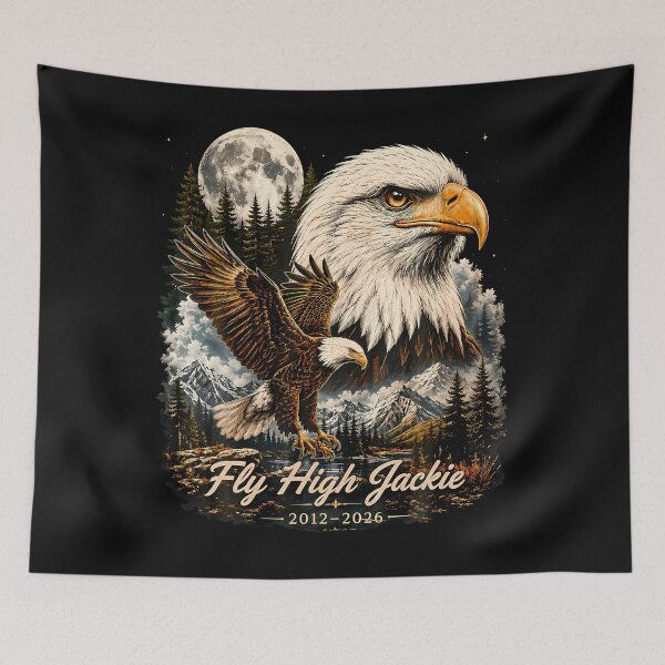 Item preview, Jackie The Big Bear Bald Eagle Supports Wildlife designed and sold by JamesCrArt.
