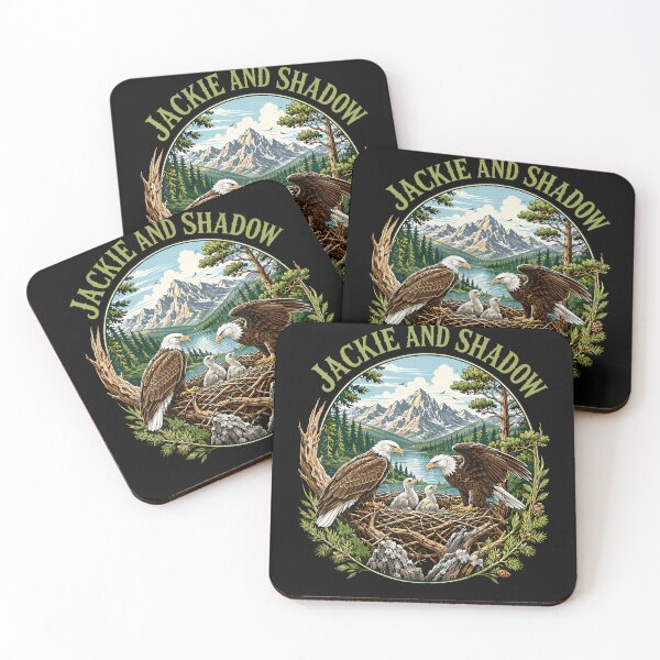 Item preview, Vintage Jackie And Shadow Bald Eagle Family Nature Lovers designed and sold by JamesCrArt.