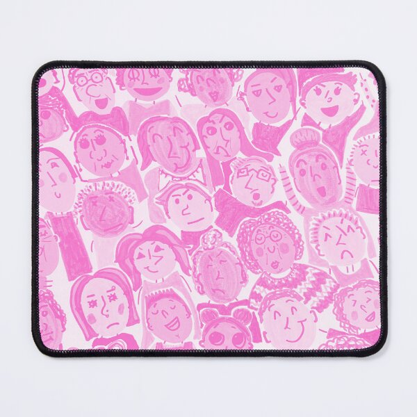 Item preview, Pink Colorway Diverse People Cartoon Style designed and sold by Honeybee Cameron.