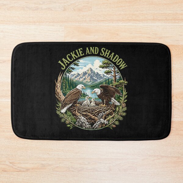 Item preview, Vintage Jackie And Shadow Bald Eagle Family Nature Lovers designed and sold by JamesCrArt.