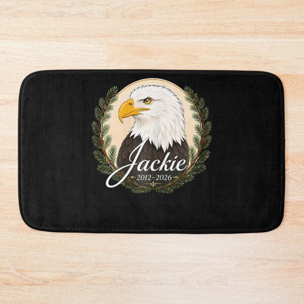 Item preview, Jackie Bald Eagle 2012 2026 Memorial Tribute designed and sold by JamesCrArt.